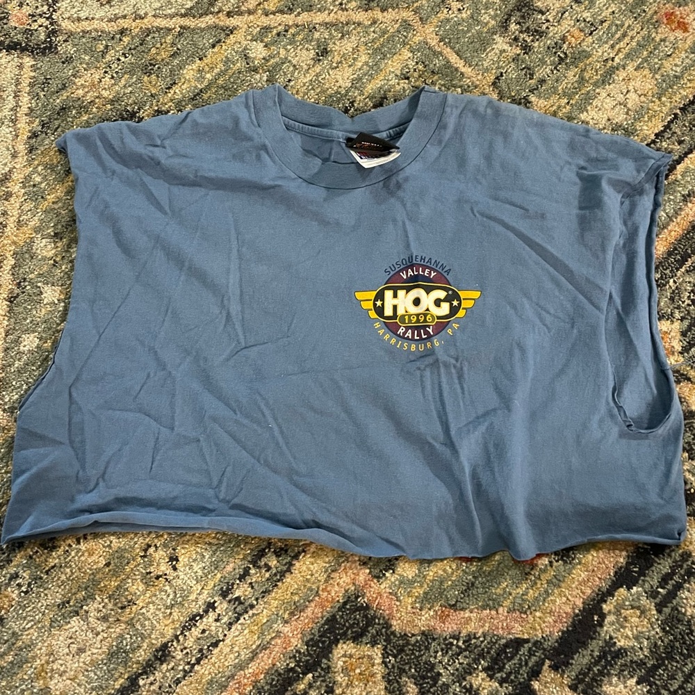 Vintage • Harley Davidson 1996 Cut Muscle Tank • Mens XXL